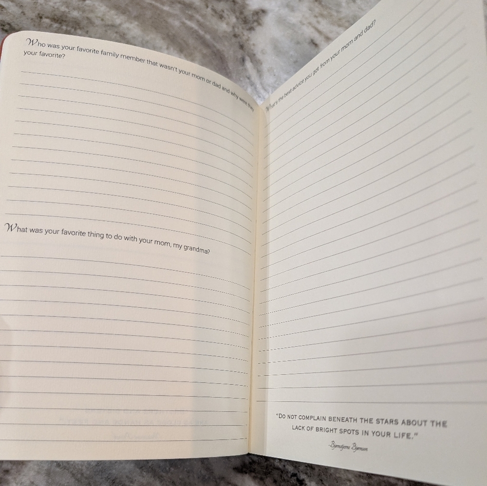 'Your Mother's Story' Journal - Picture 6 of 6